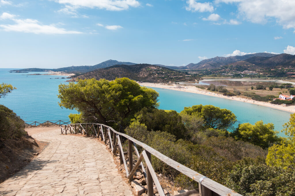 View from Torre di Chia, Sardinia