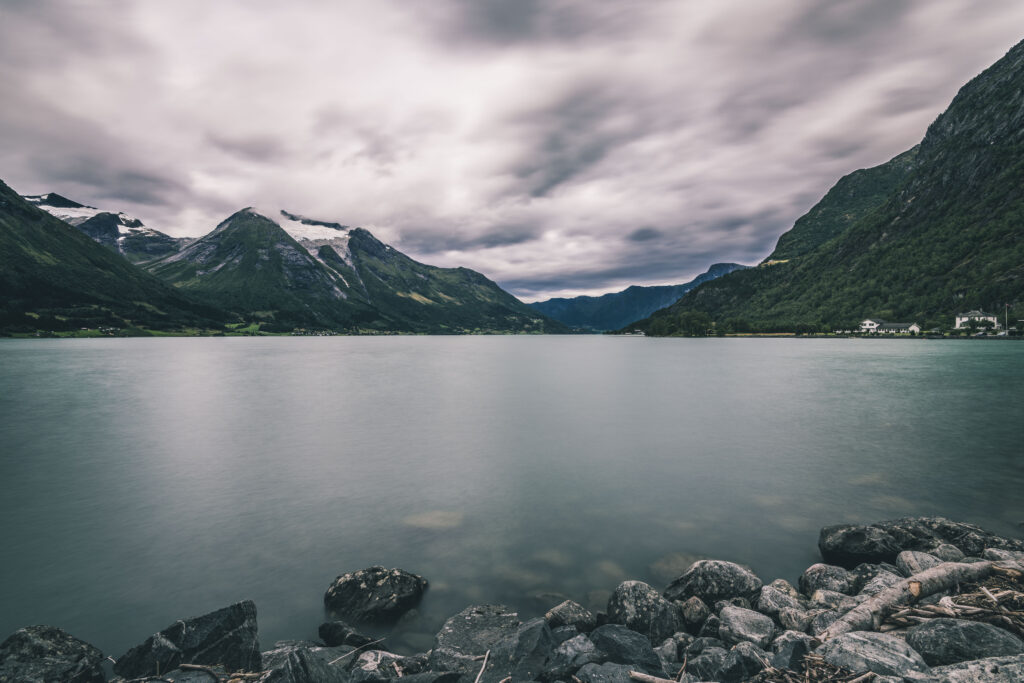 The Stryn lake, Stryn, Norway 