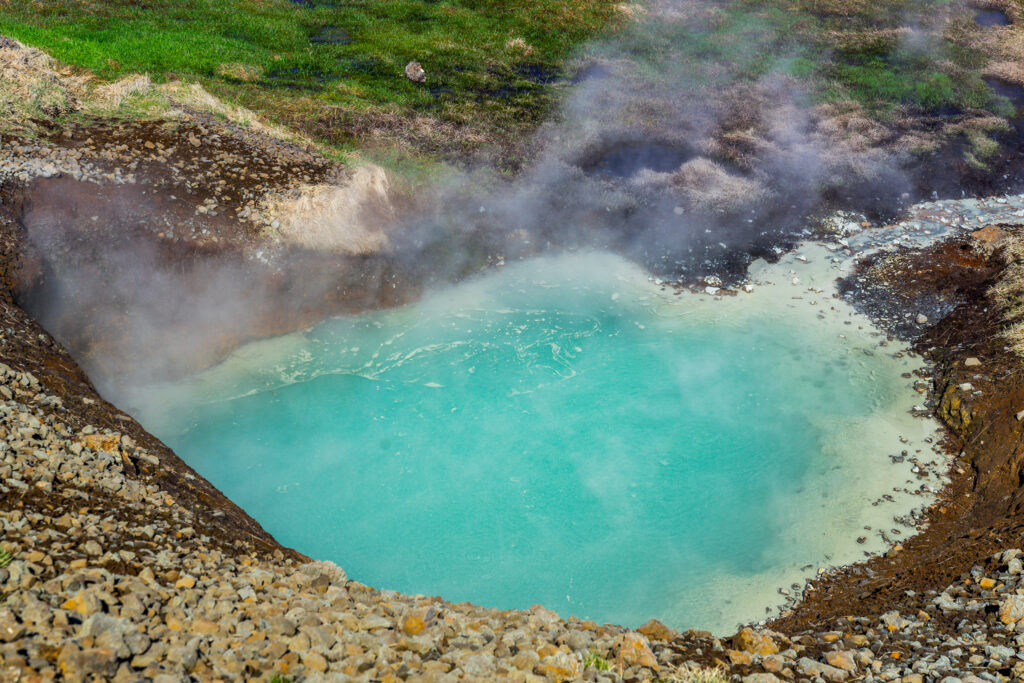 Geothermal Area In Iceland