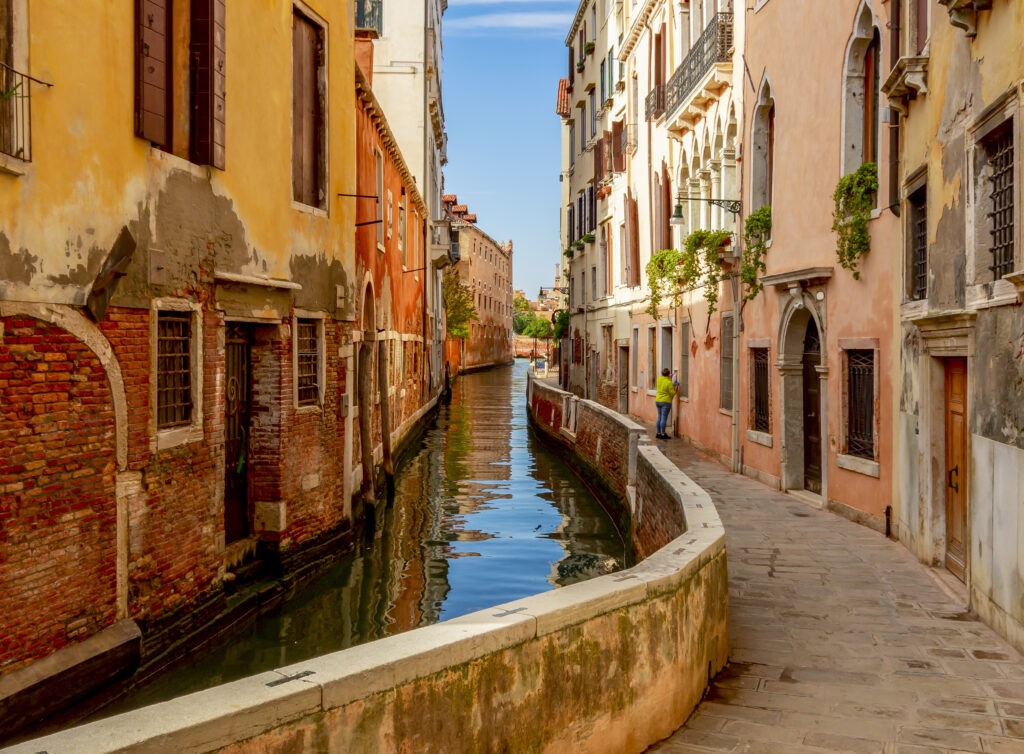 Venice canals and architecture, Italy