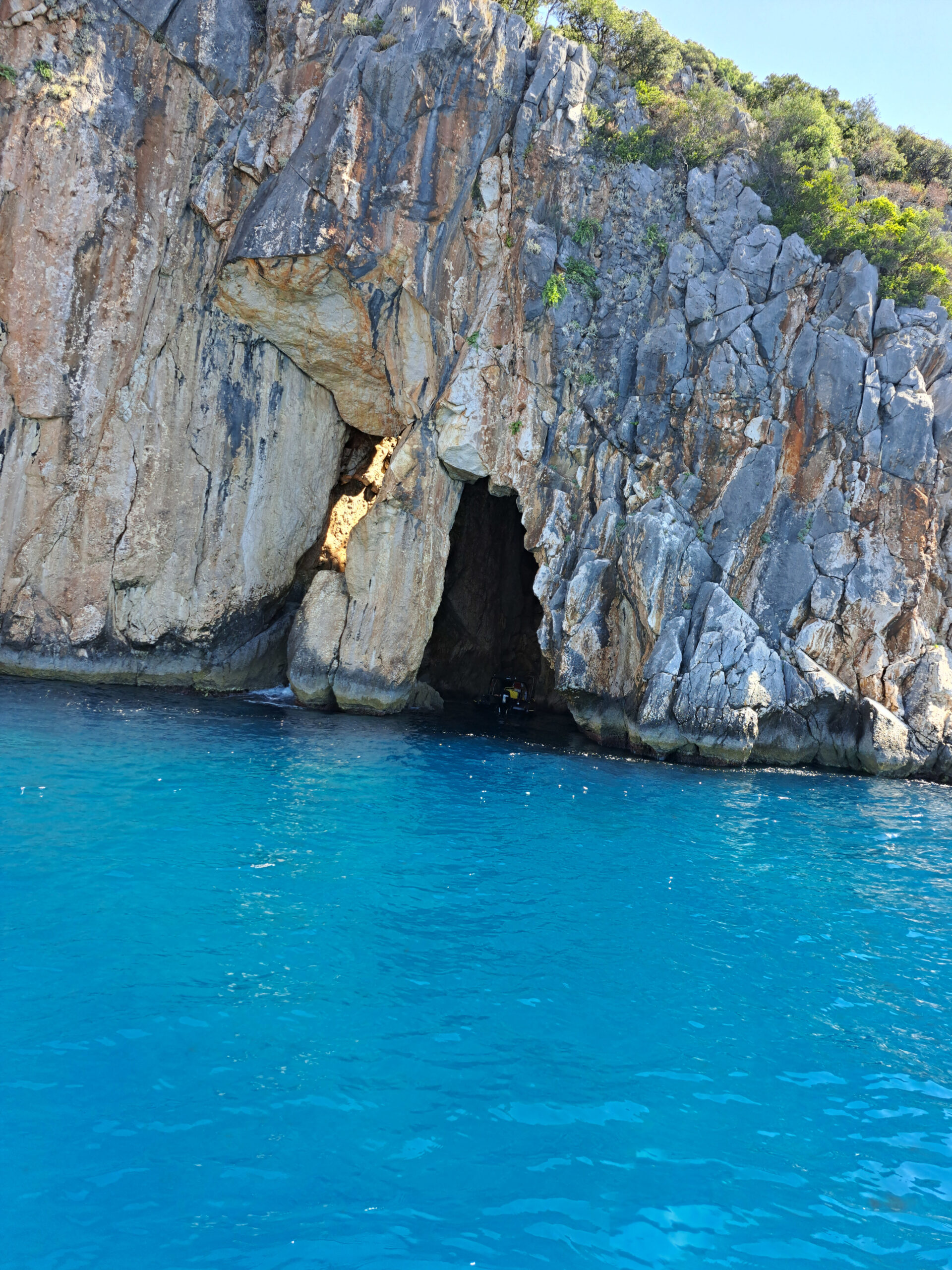 Pirate cave, Dhermi, Albania