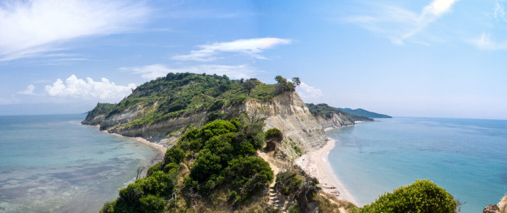 Cape of Rodon in the Adriatic coast of Durres, Albania