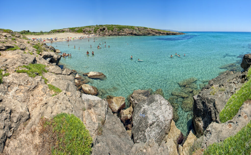 Calamosche beach probably the more beautiful in Italy