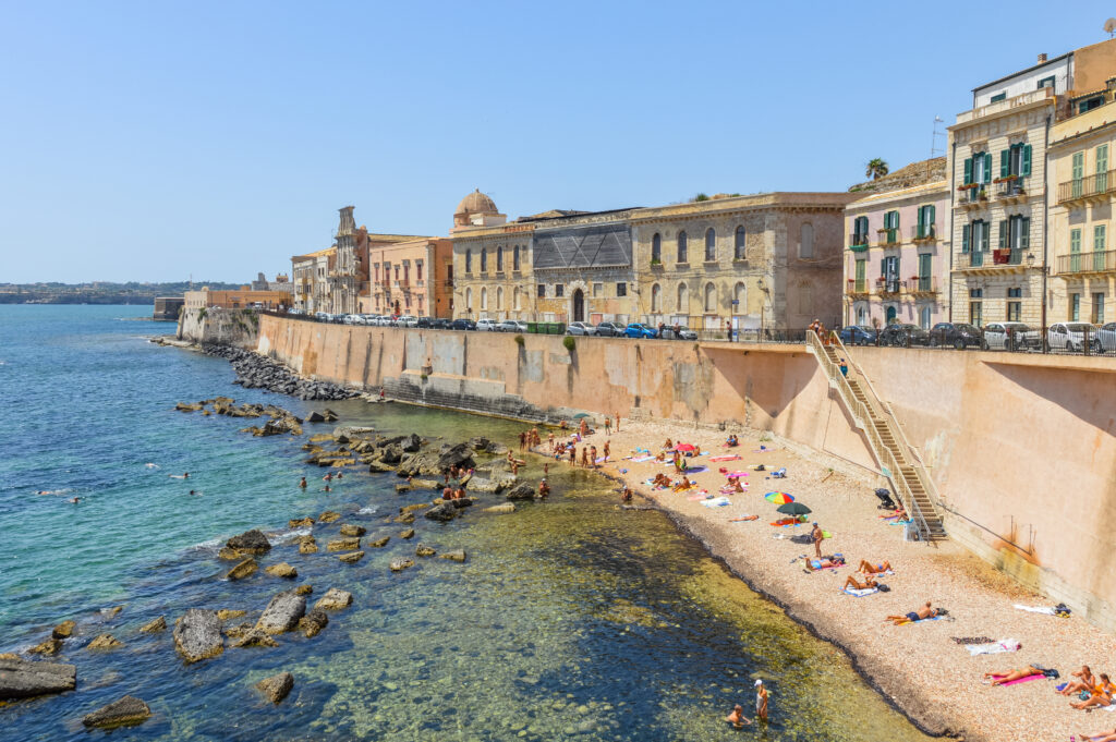 Ortigia island in Syracuse, Sicily, Italy