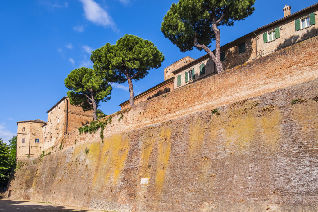 Santarcangelo di Romagna, a town in the province of Rimini